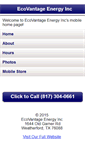 Mobile Screenshot of ecovantageenergy.com