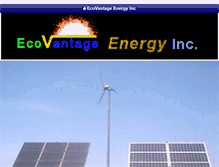 Tablet Screenshot of ecovantageenergy.com